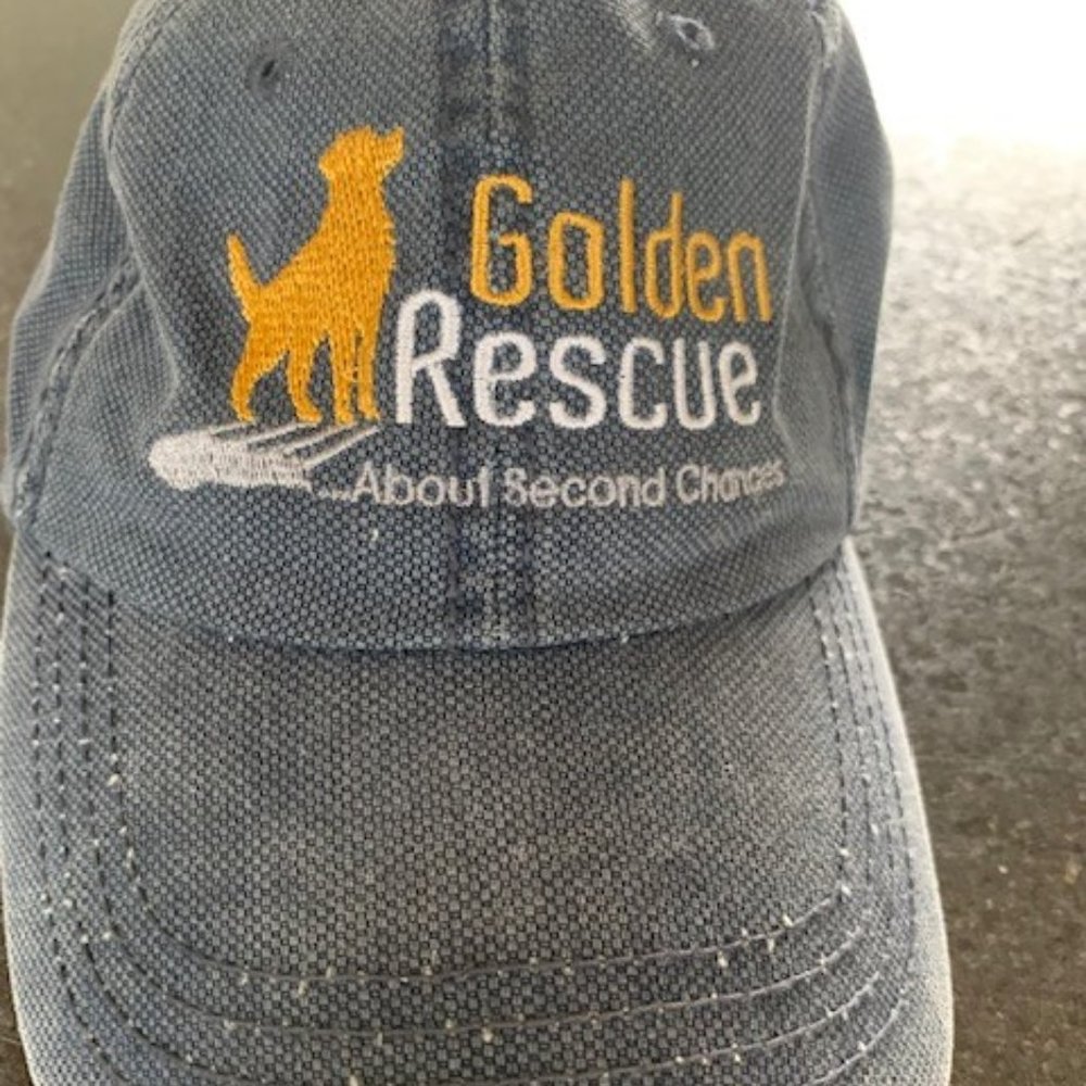 Golden Rescue Distressed Cap - Picture 2 of 5